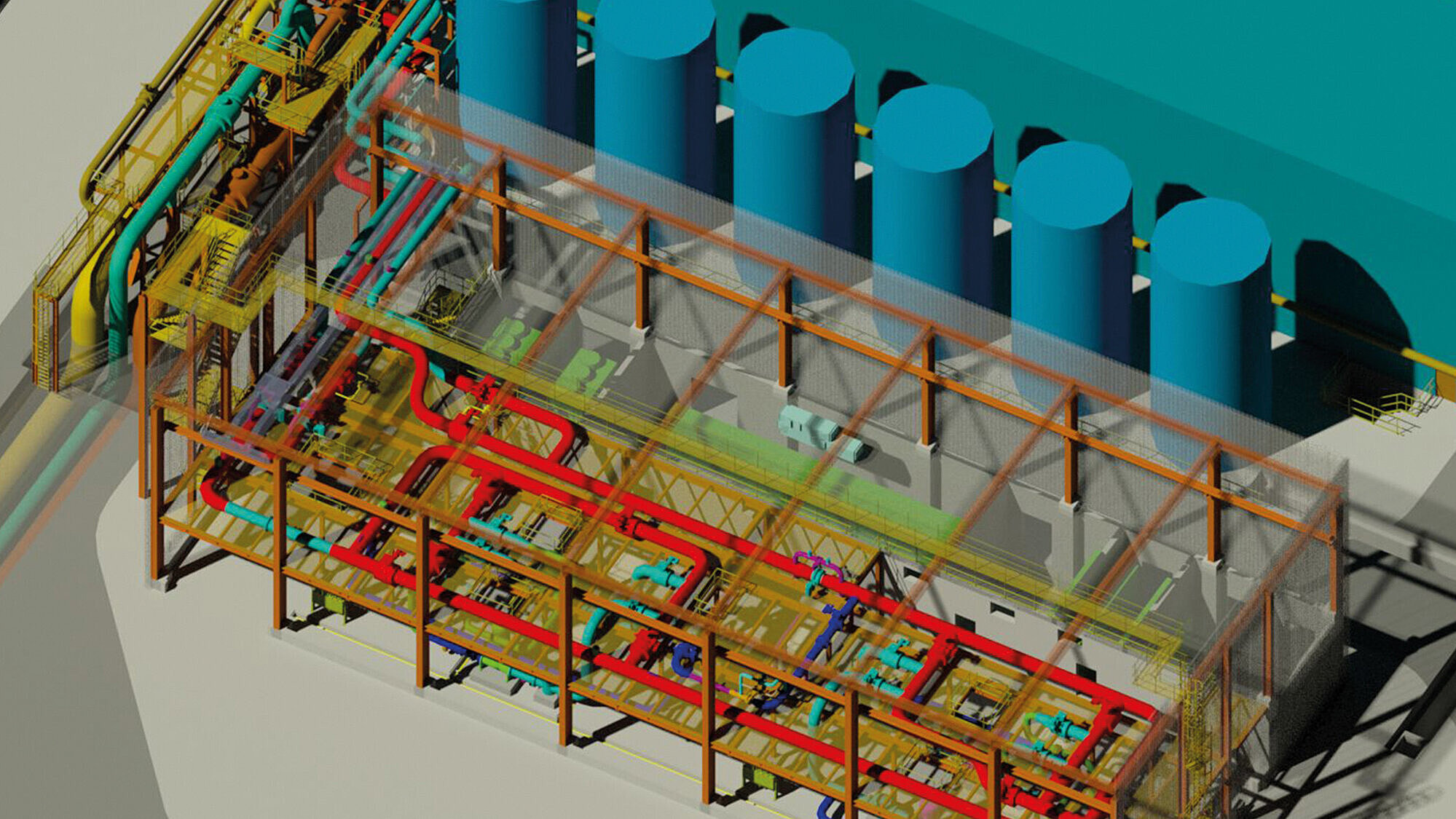 Energy plant construction